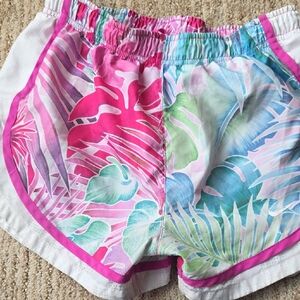 Nike Women's Tropical Print Athletic Shorts